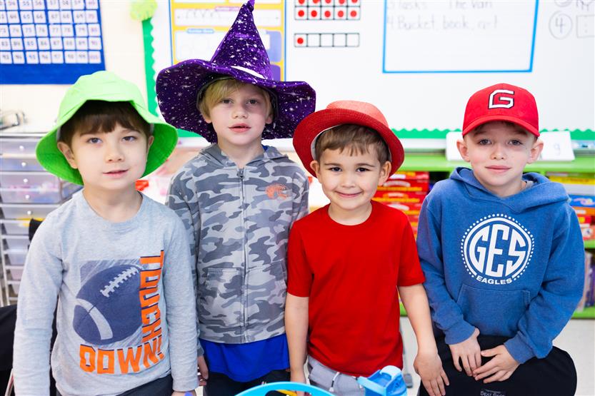 Grassland Elementary students enjoy hat day 